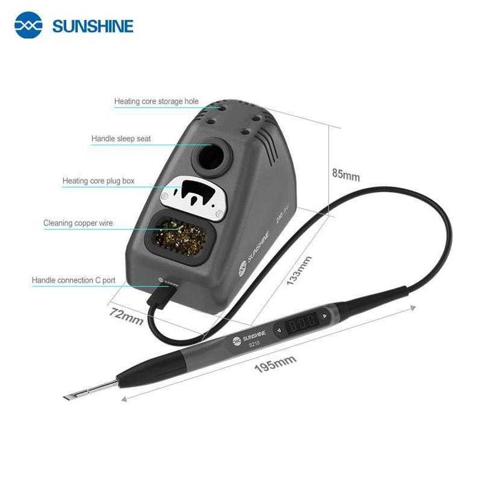 Смарт Поялник SUNSHINE C210 Pro / 110W