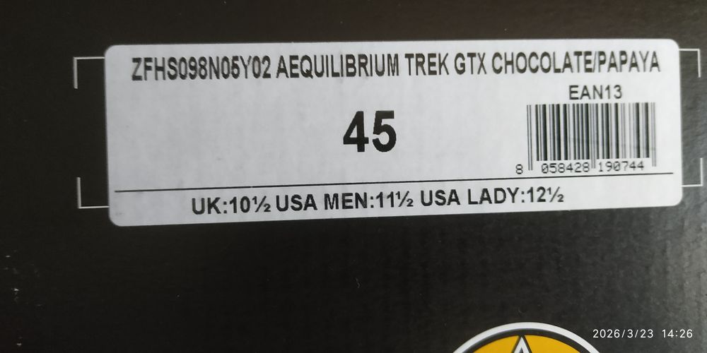 La Sportiva Aequilibrium Trek GTX Chocolate/ Papaya