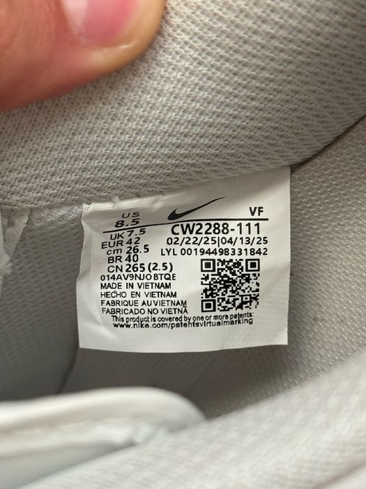Nike Air Force 1 Alb 42