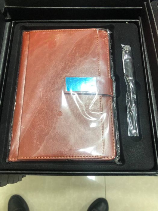 Biznes naborla bloknot ruchka