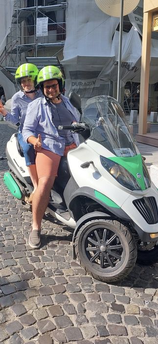 Vand pereche casca verde moto scuter A Pro marimi M, XL