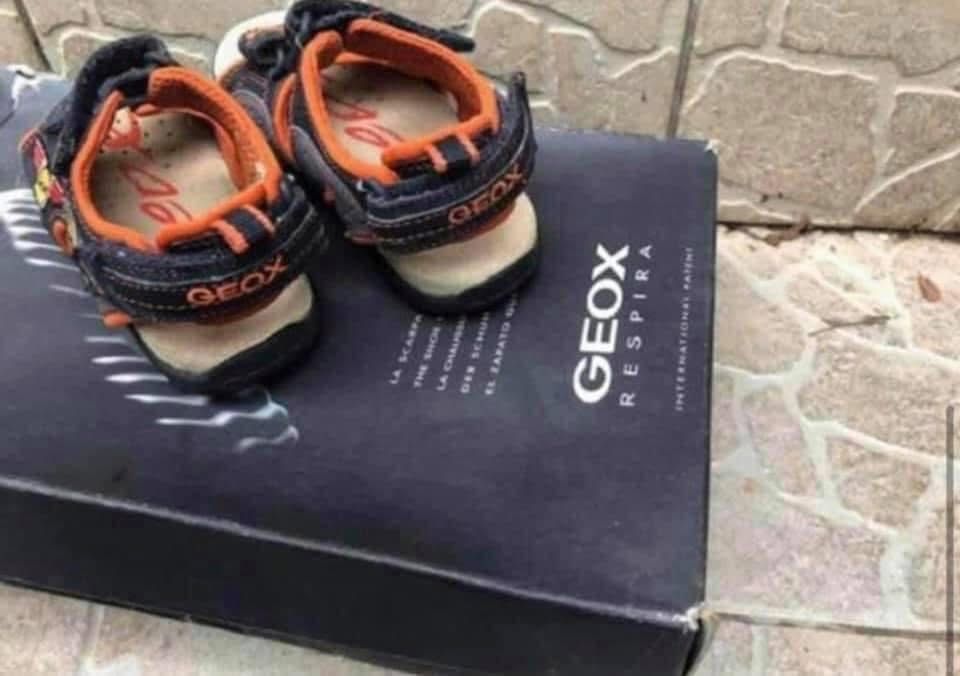 Dandale baiat GEOX-marimea 27,inter17cm,cu piele,nu CROCS,Salomon