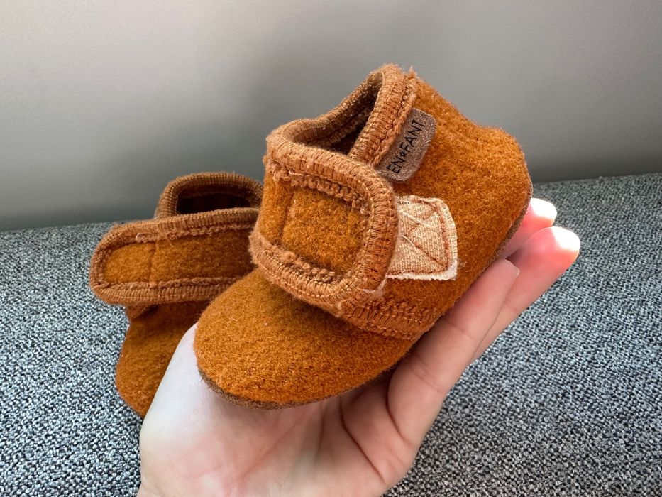 En Fant вълнени домашни пантофи за бебе размер 21-22
