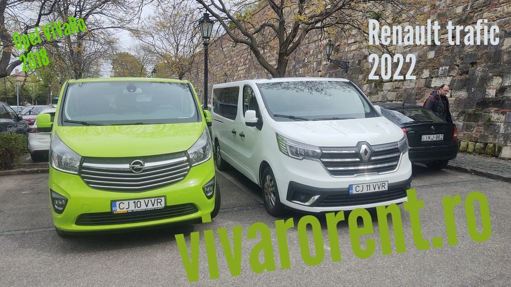 Inchirieri microbus 8+1  VivaroRent