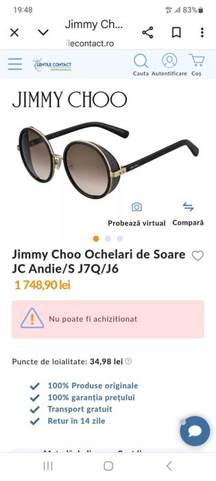 Ochelari Jimmy Choo