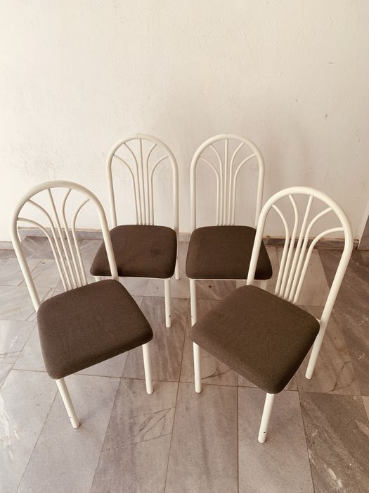 Шведски ретро комплект тръбни столове