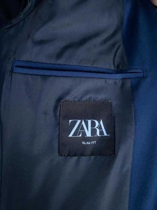 Sacou Bleumarin Zara cu buzunare
