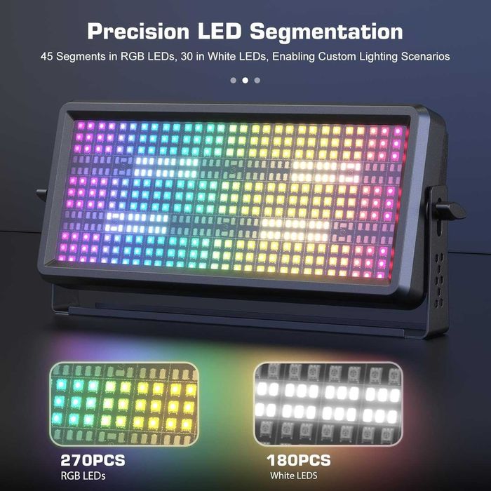 Proiector LED RGBW 150W Wall Washer DMX cu telecomanda