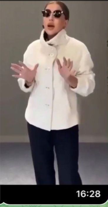 Дубленка новая двусторонняя