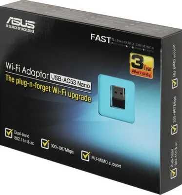 Продам сетевую карту ASUS Wireless USB-AC53