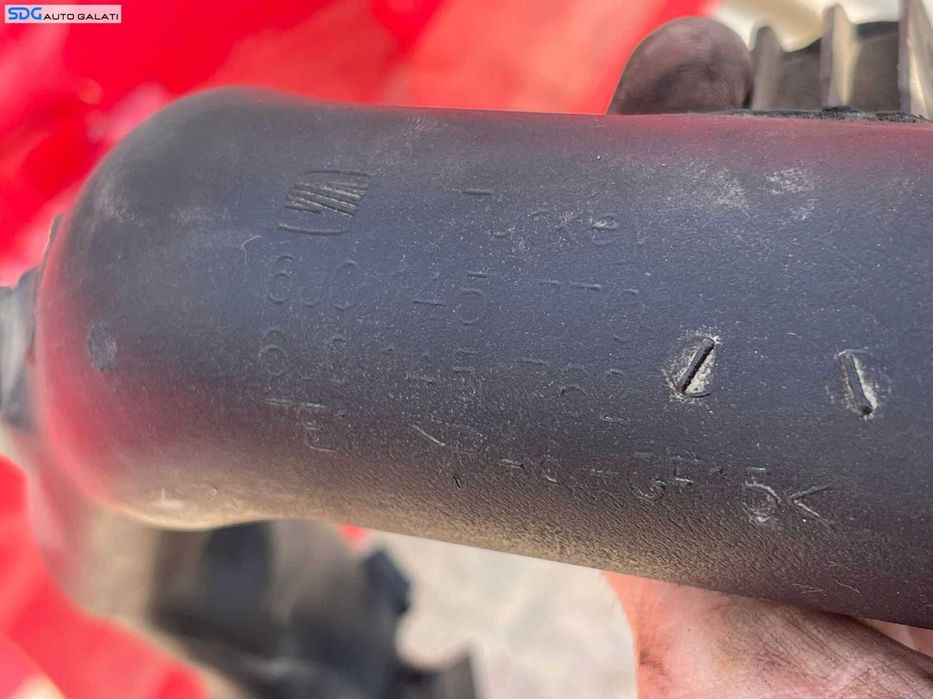 Tubulatura Conducta Presiune Aer Intercooler Seat Ibiza 1.9 TDI BXJ BLS 2008 - 2012 Cod 6J0145770 6J0145762 [C4317]