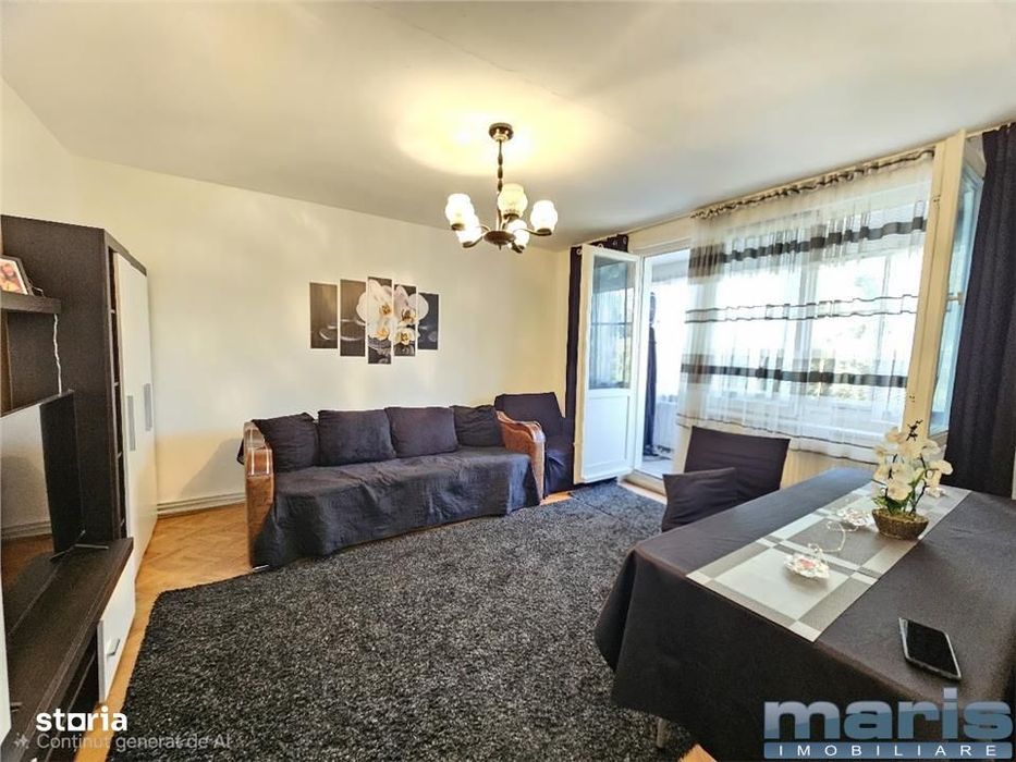 Apartament 3 camere Tudor etaj 3 cu 2 balcoane — fotografia 1