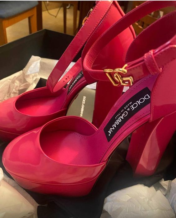 Dolce cabbana туфули на платформе