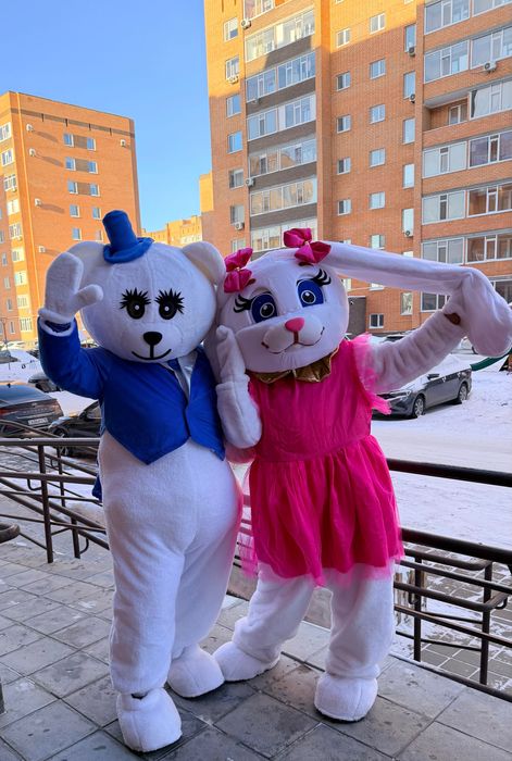 ростовые куклы. акция. аниматоры