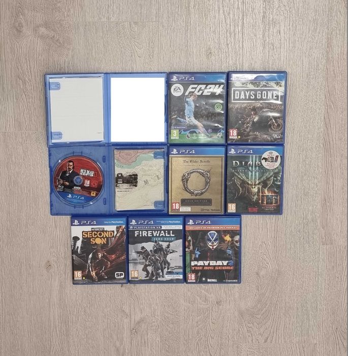 Vând jocuri pentru Playstation 4 / PS4 - compatibile cu PS5