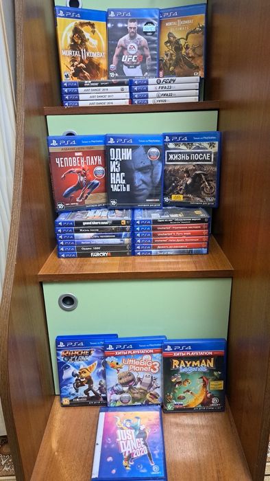 Игрушки Сони 4 и Сони 3