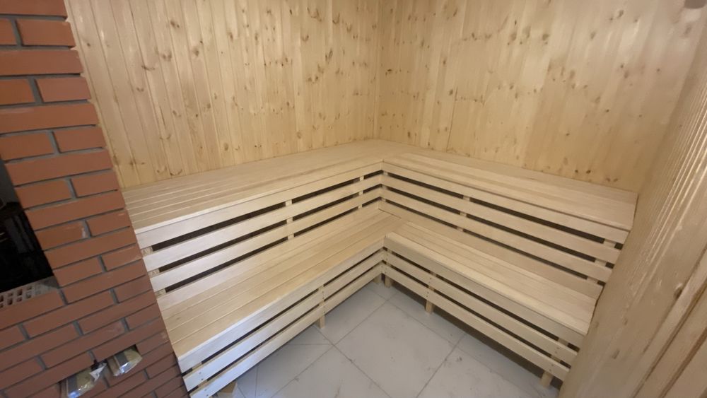 Полки в баню на заказ
