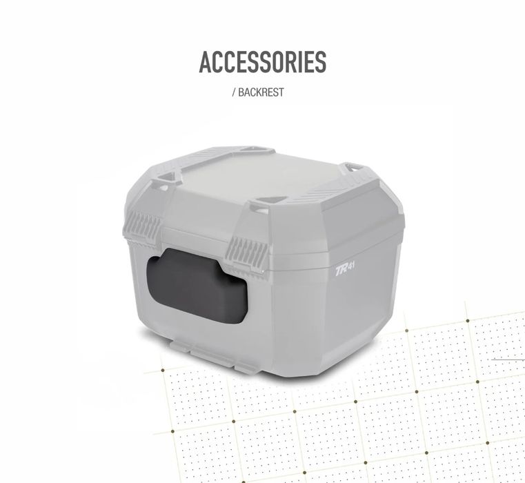 Top case Shad Terra TR41 aluminiu moto cutie