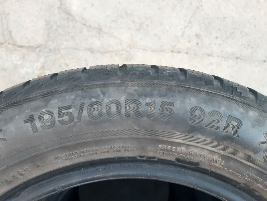 Продам зимние шины 195х60х15
