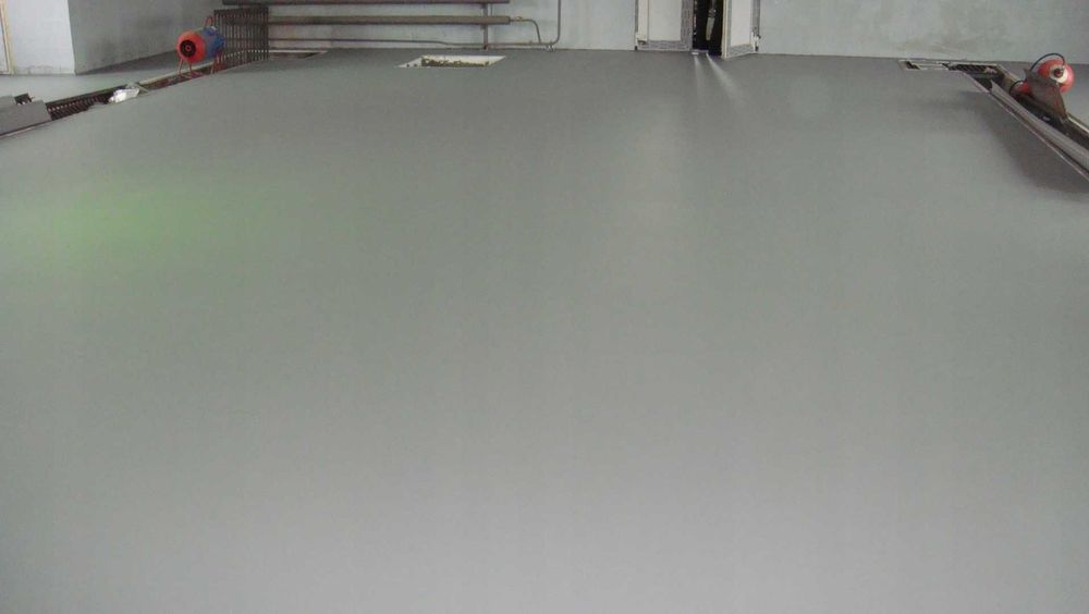 Vopsea epoxidică anticorozivă bicomponentă gri beton terase garaje 4kg