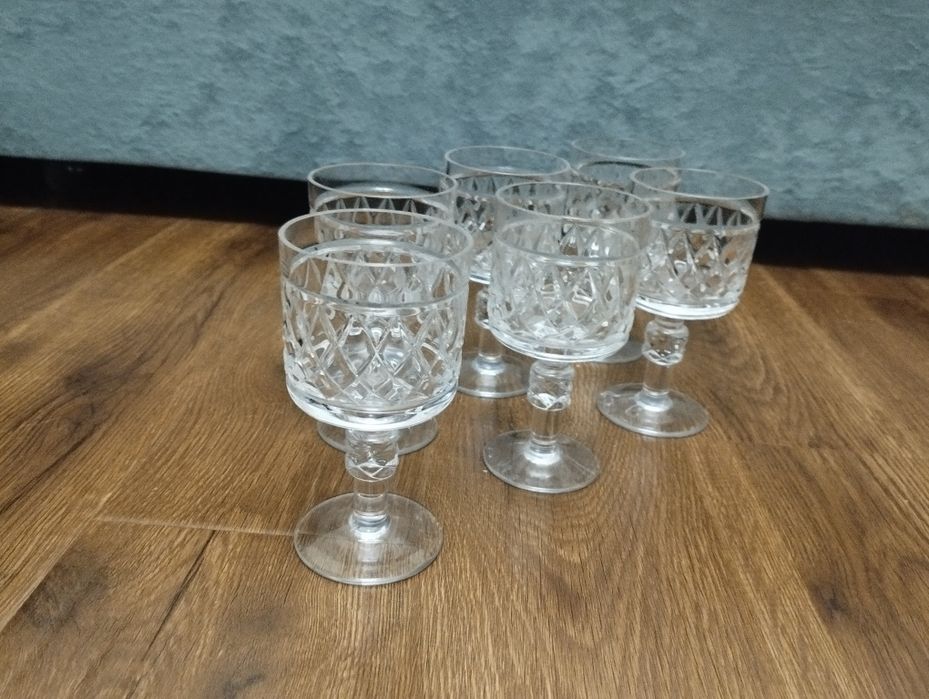 Фужеры хрустальные винтажные