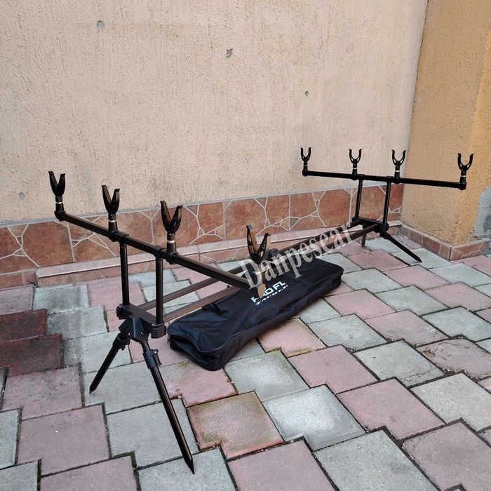 Rod pod PROFL BLACK pentru 4 lansete cu 4 picioare ( Duo Pod ) FL157