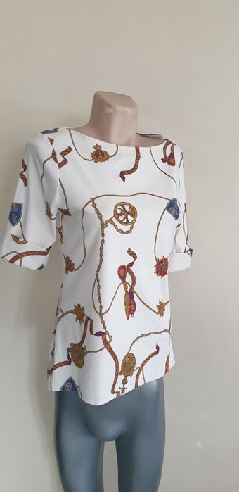 POLO Ralph Lauren Cotton Strech Stretch L НОВО ОРИГИНАЛ Дамска Тениска