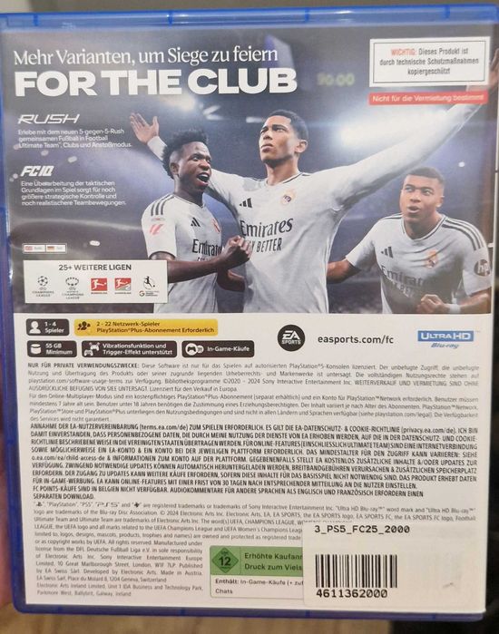 ... FC25 pentru PS5
