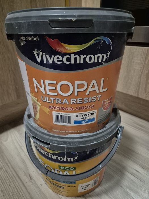 Латекс Vivechrom Neopal Ultra Resist, 5 л, мат. Цвят  71YY 87/078 (пясъчен, светъл)