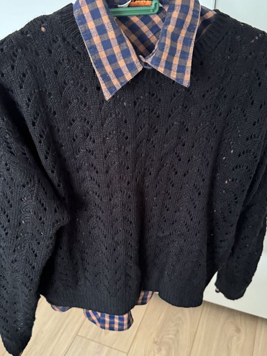 Сет риза и пуловер, С, нови.