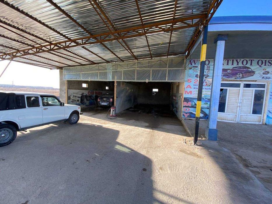 Бензин заправка, автомойка , Балик ховуз