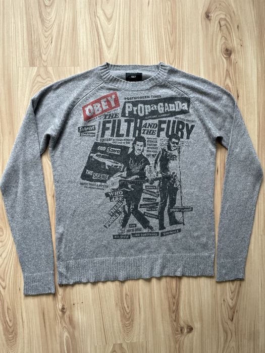 OBEY / мъжка блуза/фланела L