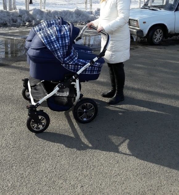 Коляска для двойни