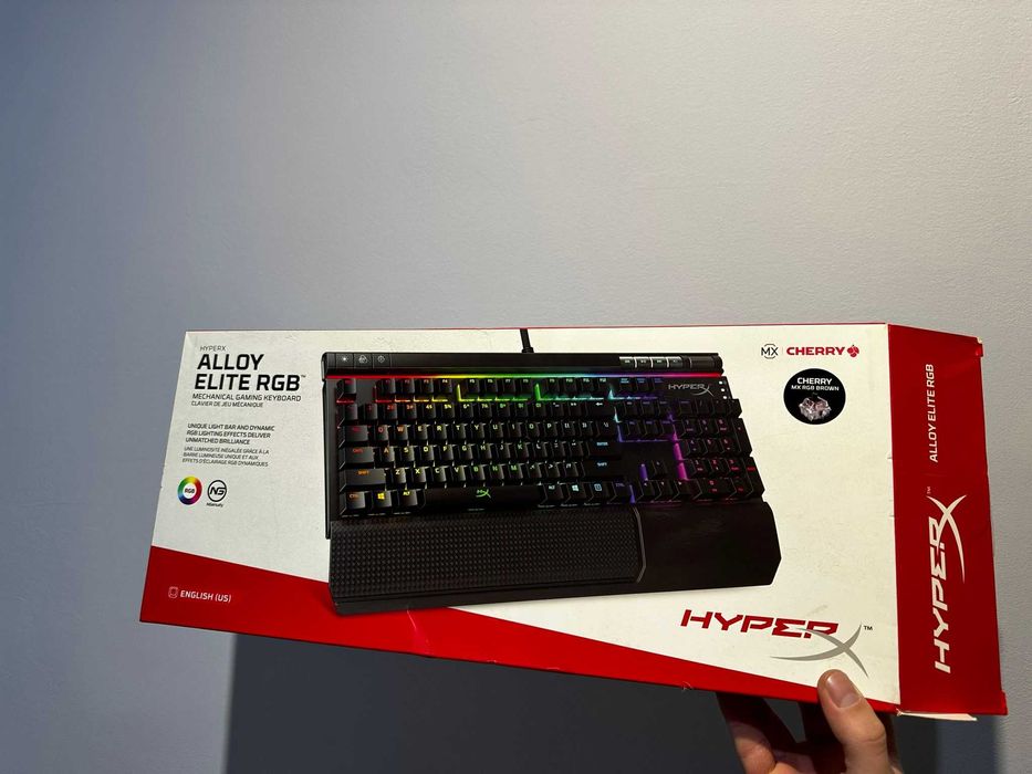 Tastatura HyperX Alloy Elite RGB Cherry MX Brown