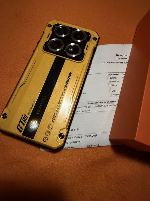 Oukitel WP60 5G 512gb - НОВ!!!