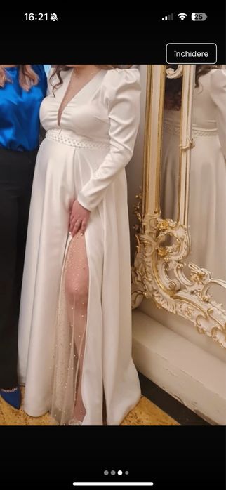Rochie de mireasa superba la super pret - fara defecte
