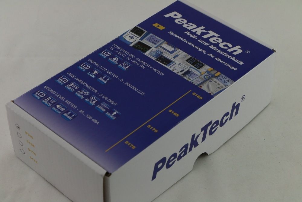 цифров термометър с влагомер /-10 °C + 50 °C/, PEAKTECH, Германия