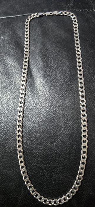 Lant cuban argint masiv 65 cm