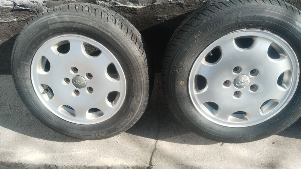 Диски с резиной на Ауди