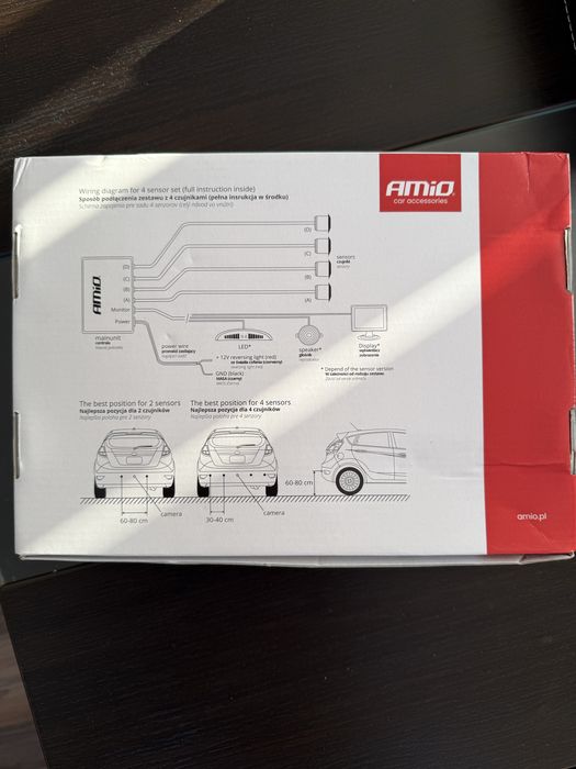 Парктроник черни датчици нископрофилни