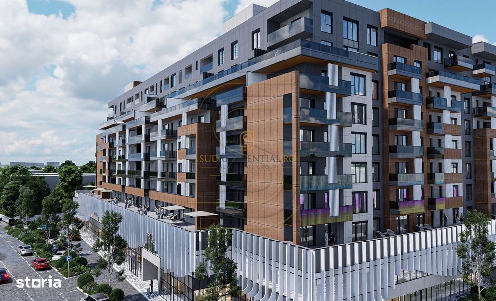 Apartament modern cu 2 camere si terasa generoasa - Berceni Arena