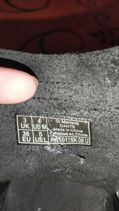 Дамски кожени обувки Dr. Martens 36номер