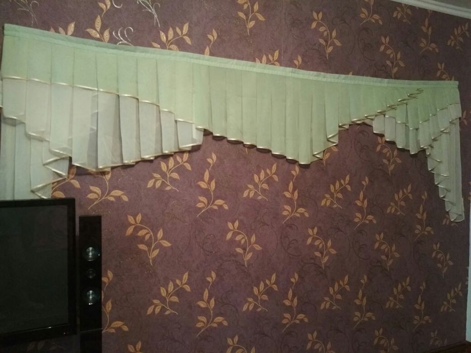 Новые ламбрикены и Плед