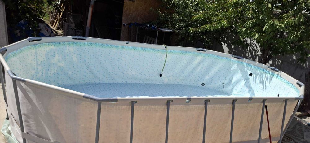 Piscina 6m/3,7m, 1,22 inaltime