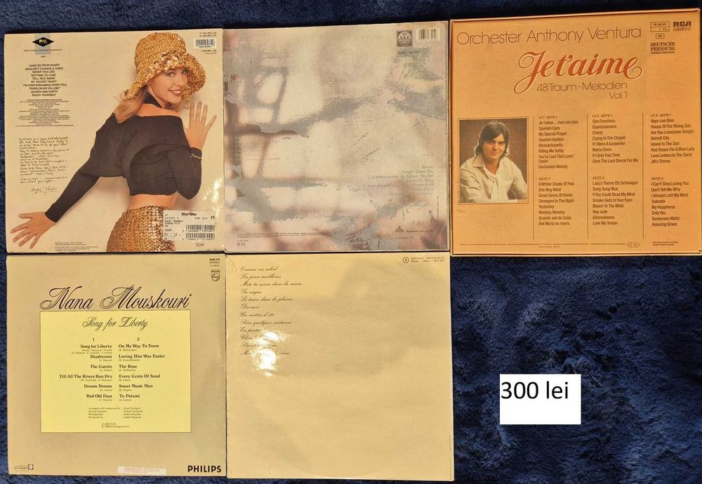 Discuri vinil diverse loturi