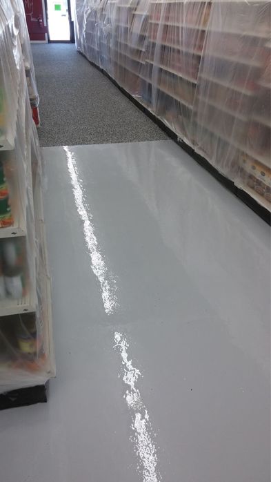 Эпоксидный наливной пол для промышленных объектов