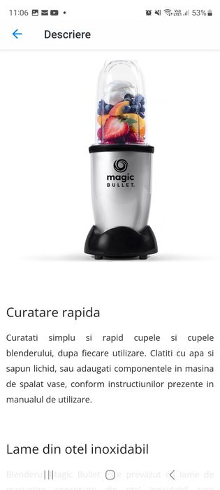 Blender Nutribullet Magic Bullet