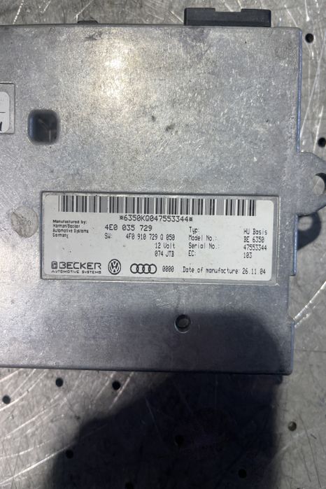 Modul interfata 4E0 035 729 Audi A6 4F/C6