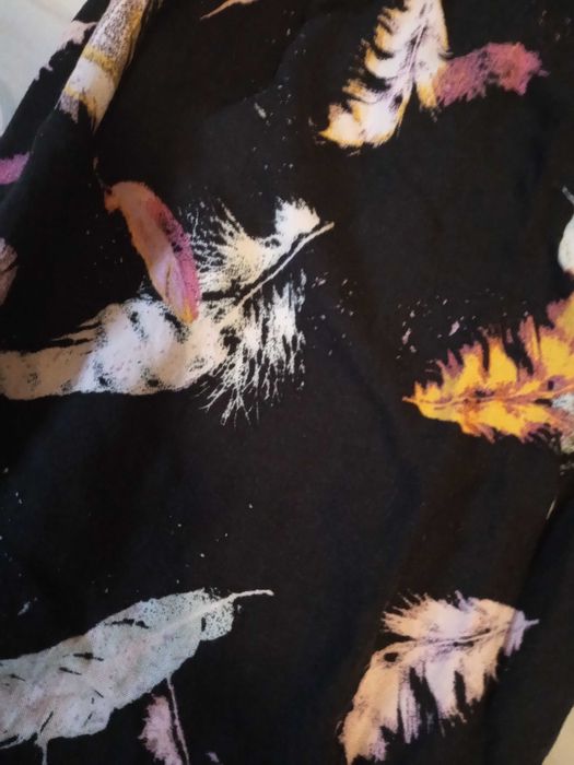 Летен панталон на цветни пера