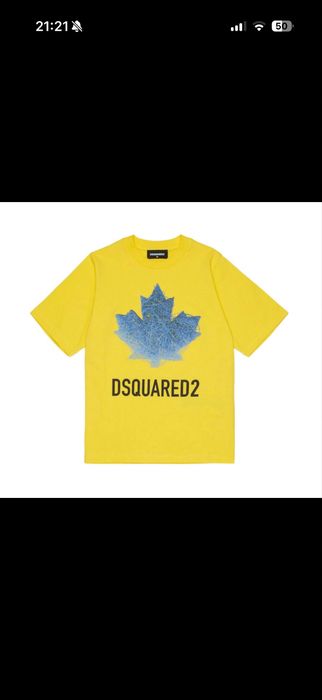 Tricou Dsquared alb calitate Premium